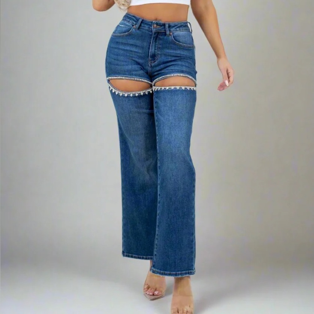 Stylish Blue Women's Jeans